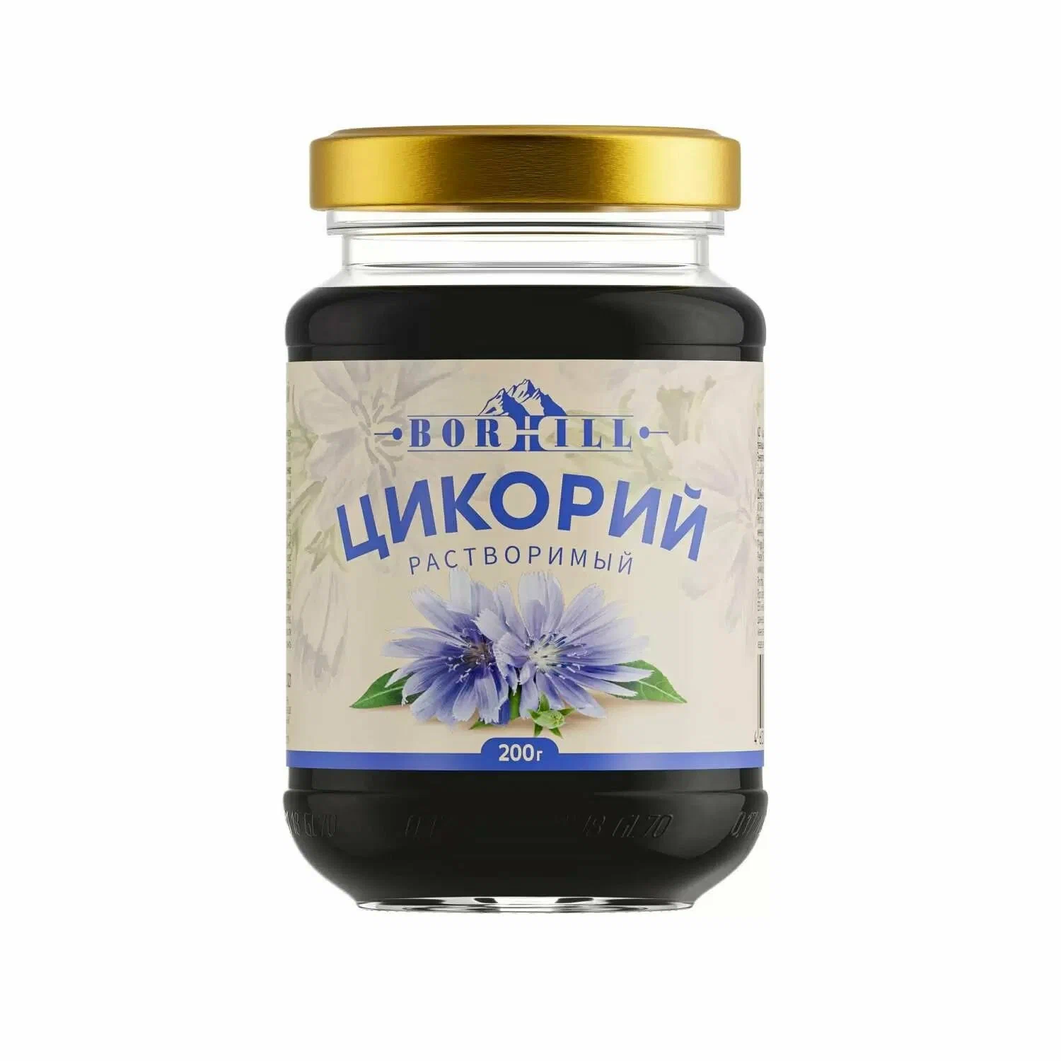 Цикорий раств. 200г с/б BORHILL