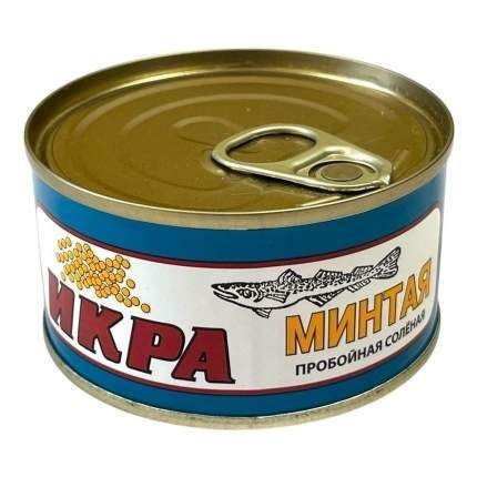 Икра МИНТАЯ пробойная 100г РРМ
