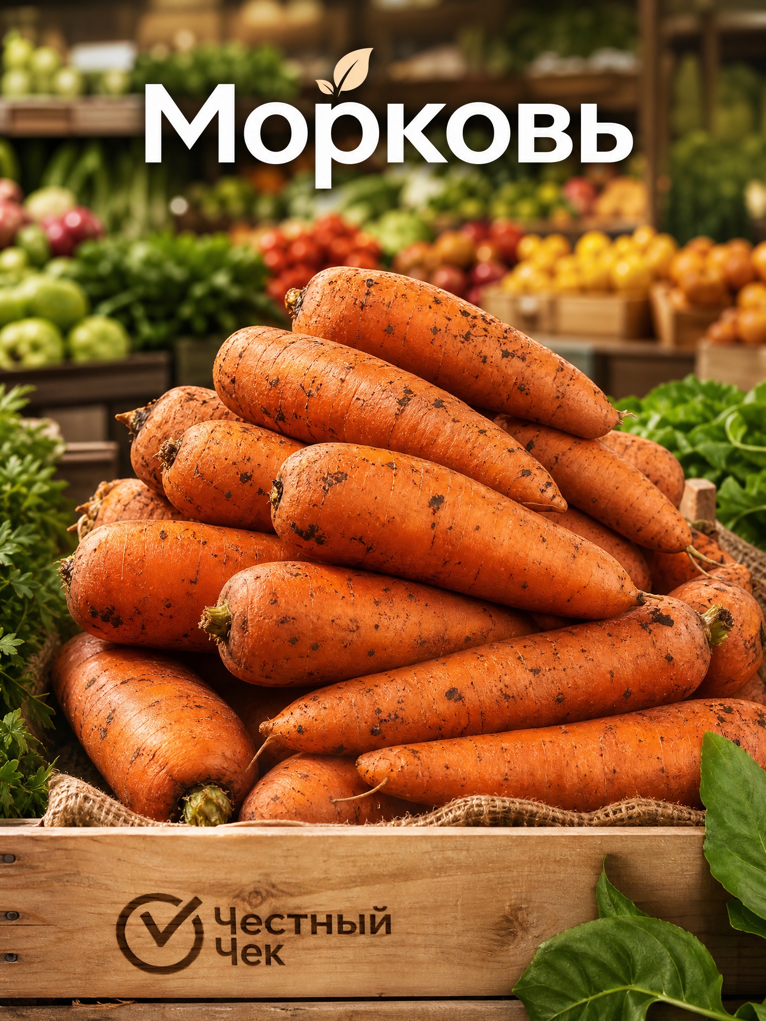 Морковь свежая 1кг