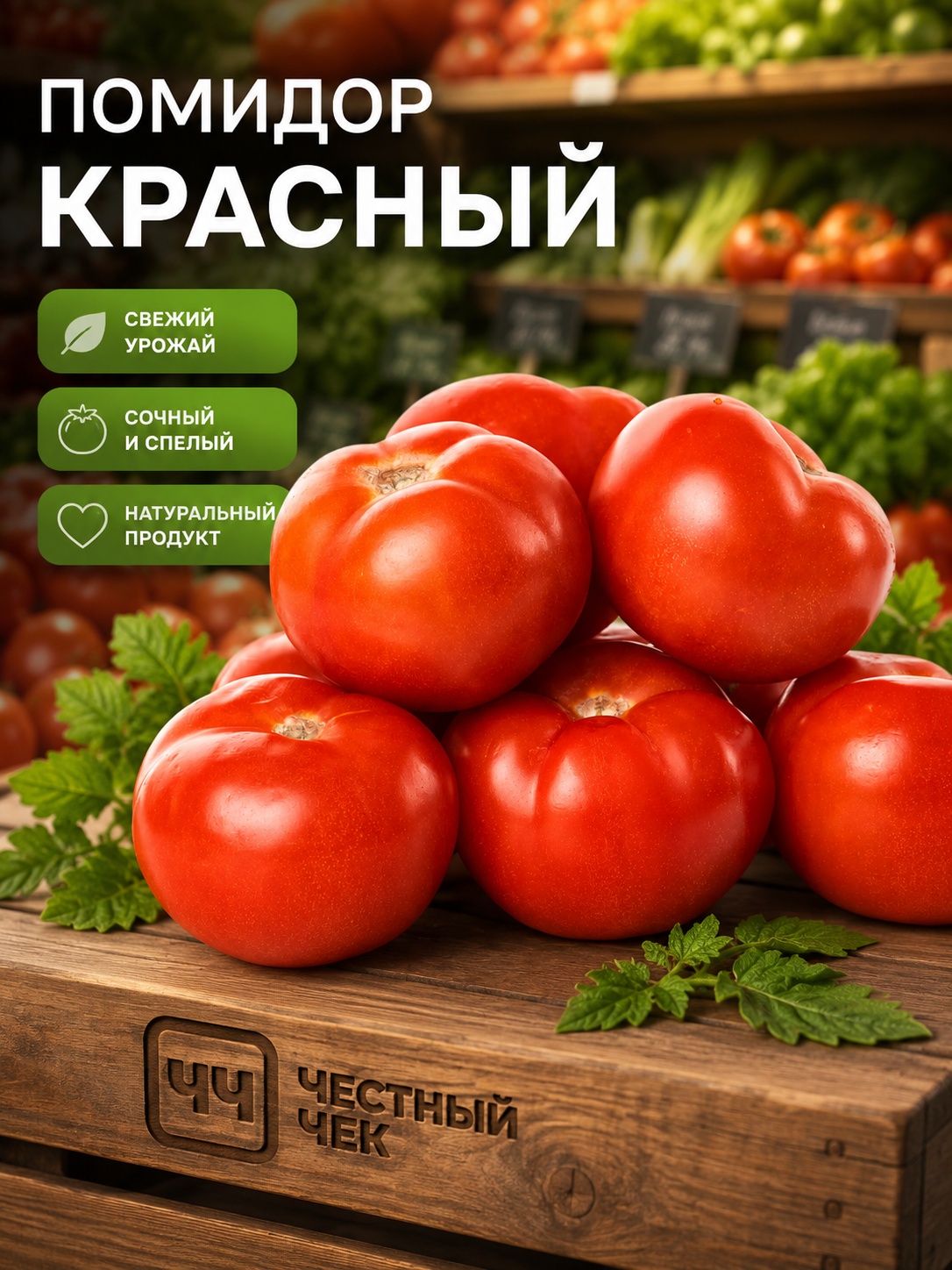 Помидор красный 1кг вес