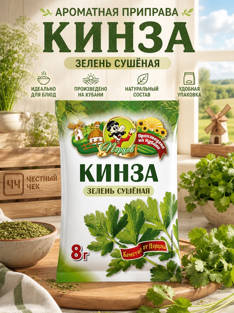 Кинза 8г Перцов