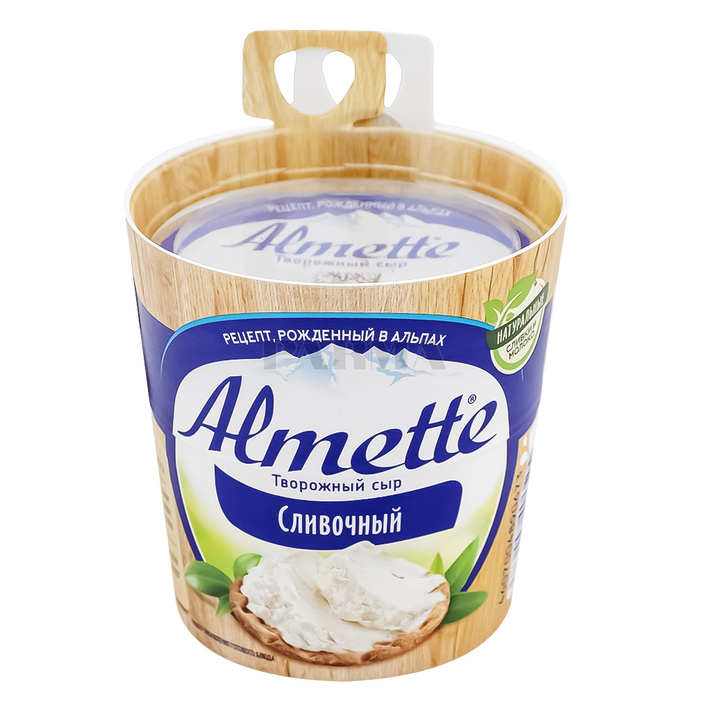 Сыр творожный Альметте легкий 150г