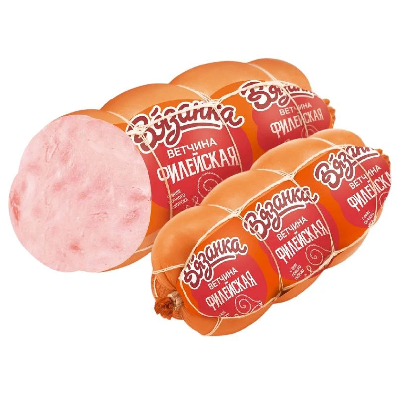 Ветчина Филейская 450г Вязанка