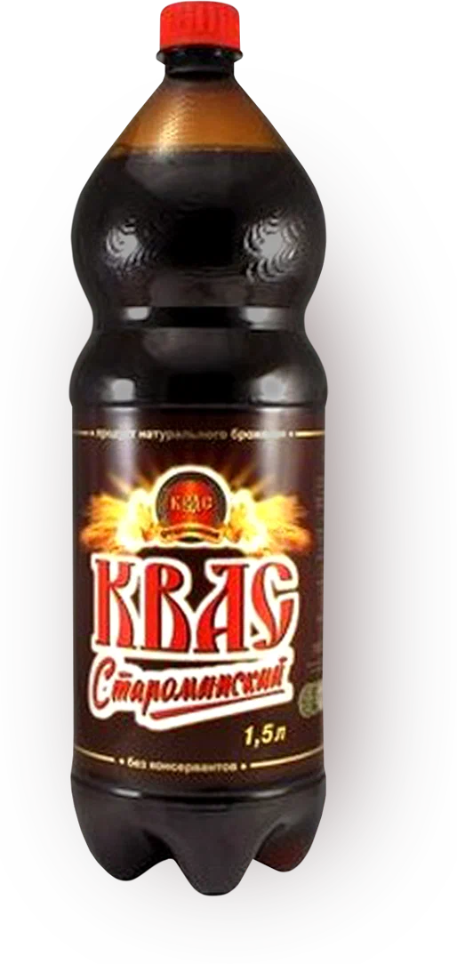 Квас Староминский Традиционный 1,5л п/б