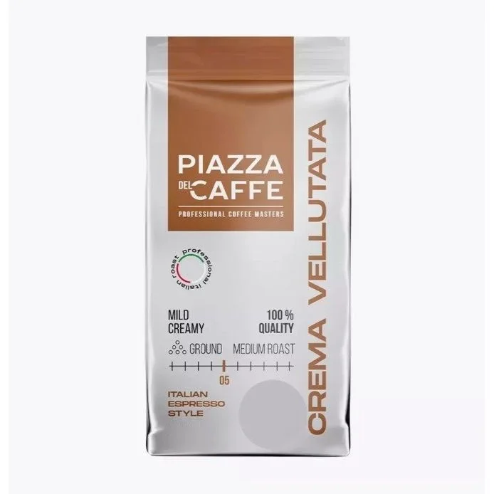 Кофе зерно Plazza Caffe CREMA VELLUTATA 230г