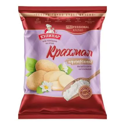 Крахмал картофельный 200г Кулинар